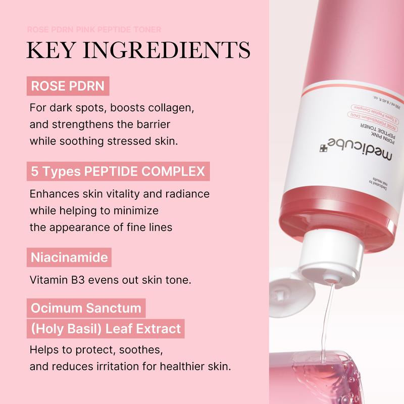 [Medicube Official] Affordable Glass Glow Skincare Set | Includes 8 TOP-SELLING Products for Gentle Skin Renewal